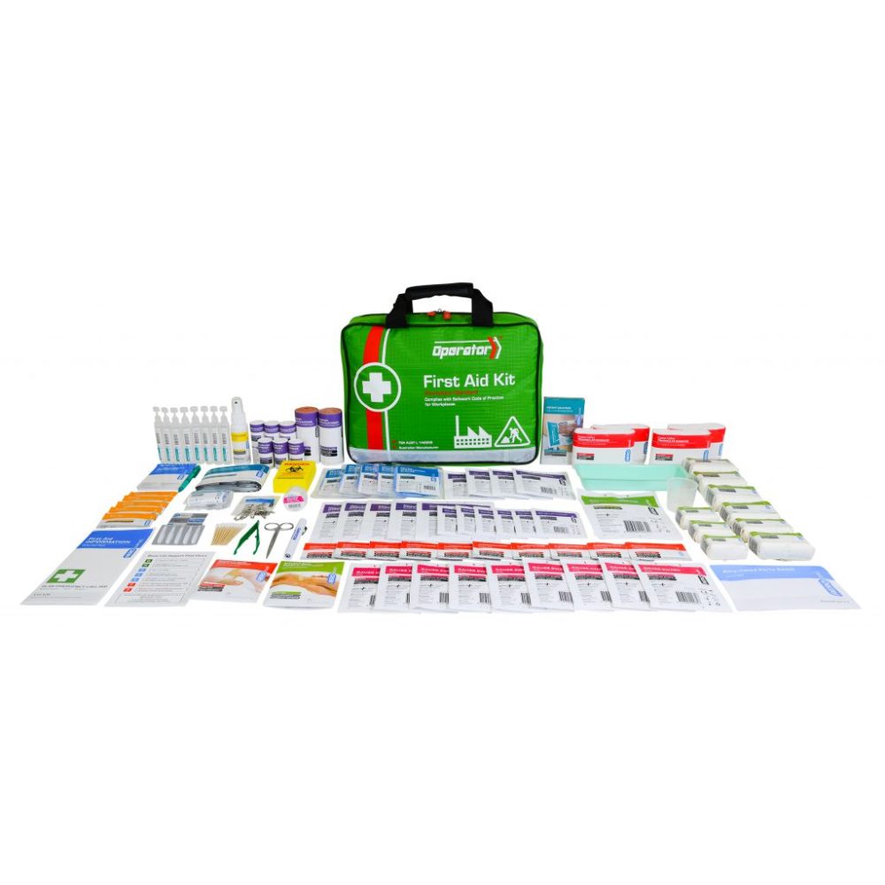 Operator Series 5 versatile first aid kit. Full supplies for a variety of situations.